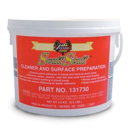 Presta Presta 131730 Scuff Stuff Cleaner and Surface Preparation; 6.6 lb. Tub PST-131730